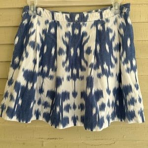 Vineyard Vines chambray style mini skirt size 8
